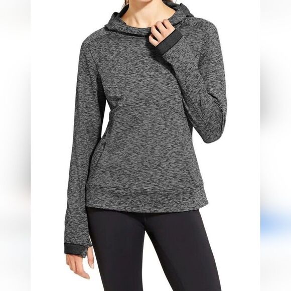 Athleta Striated Stowe Charcoal Gray Size Small - Picture 1 of 7